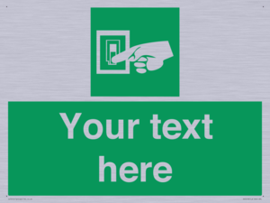 Custom Light Switch Sign